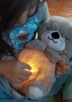 Breathing Teddy Bear with Soothing Music – Comfort Plush