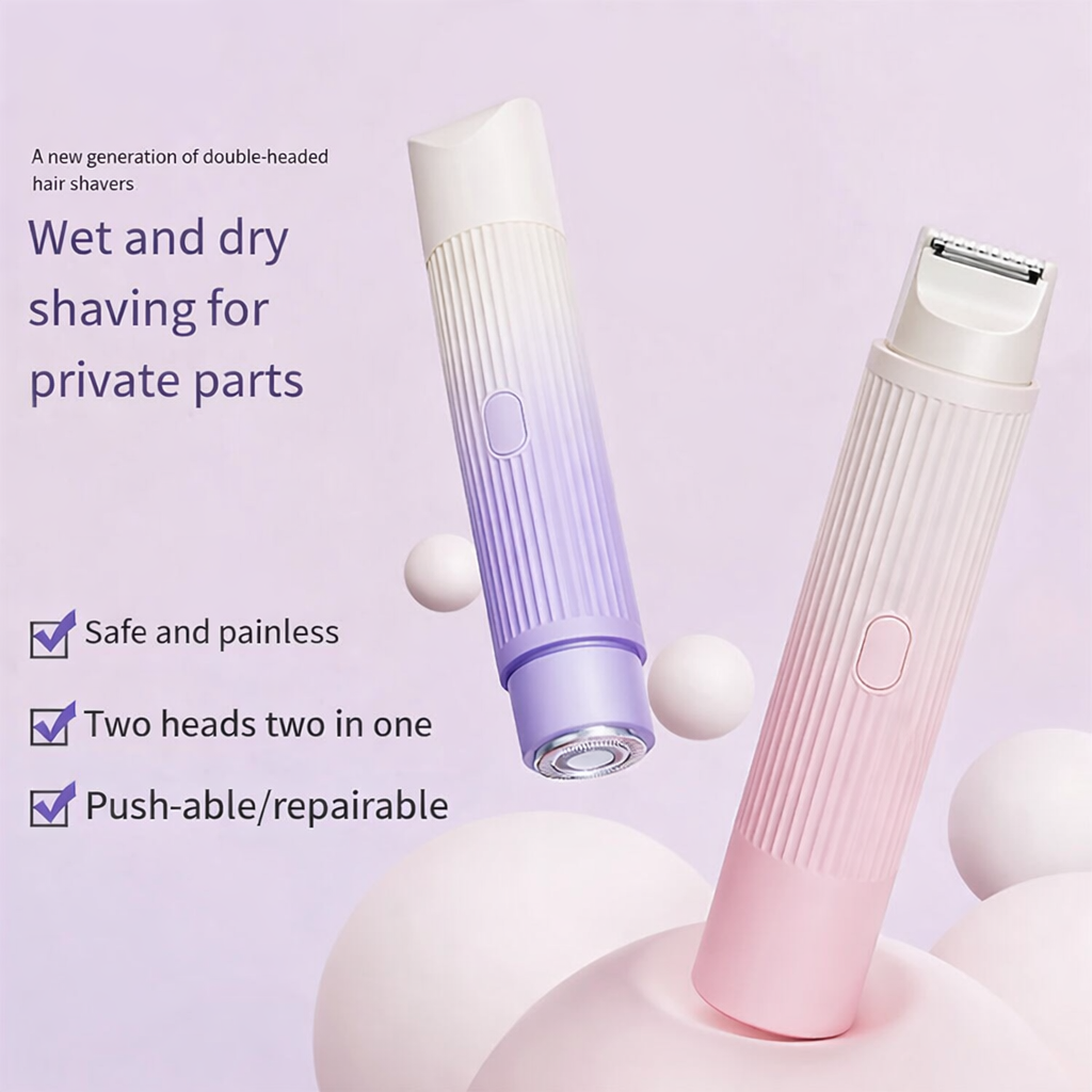 Urbanishh 2-in-1 Electric Body Shaver | Painless & Skin-Safe Grooming