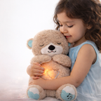 Breathing Teddy Bear with Soothing Music – Comfort Plush