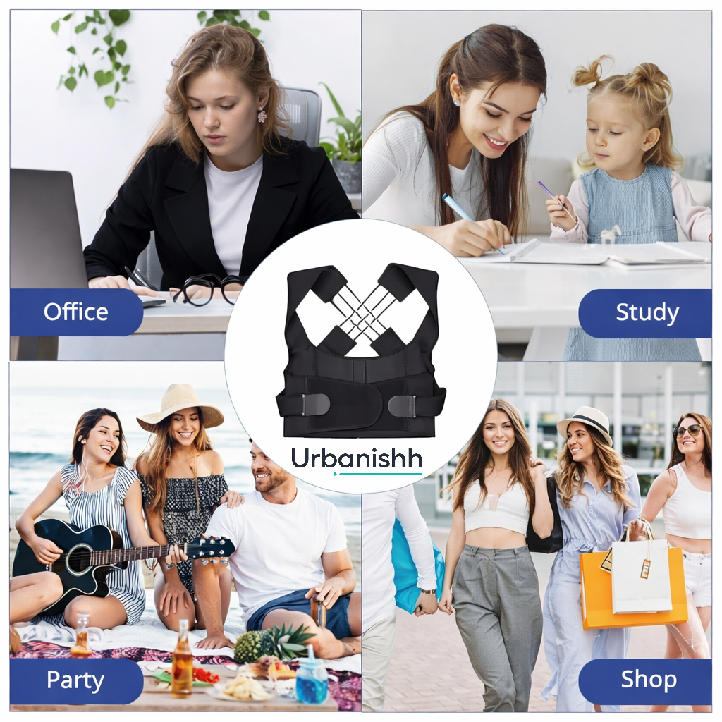 Adjustable Back Posture Corrector & Pain Relief Belt